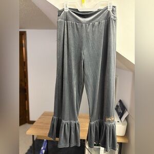 Matilda Jane Charcoal Ruffle Bottoms